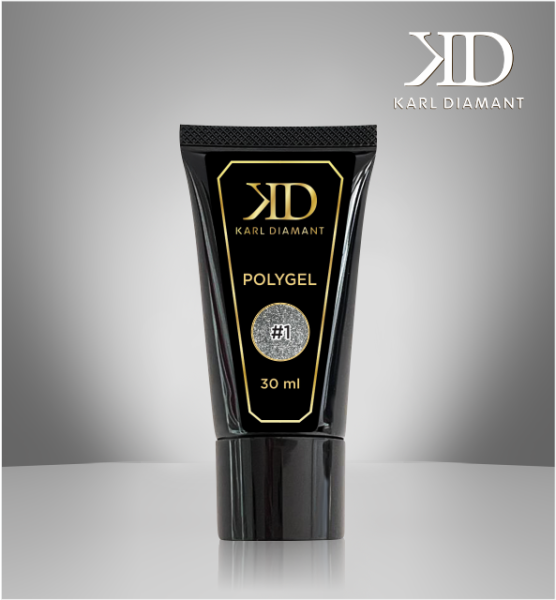 Polygel "Glamour" #01 Charles Diamond 30 ml